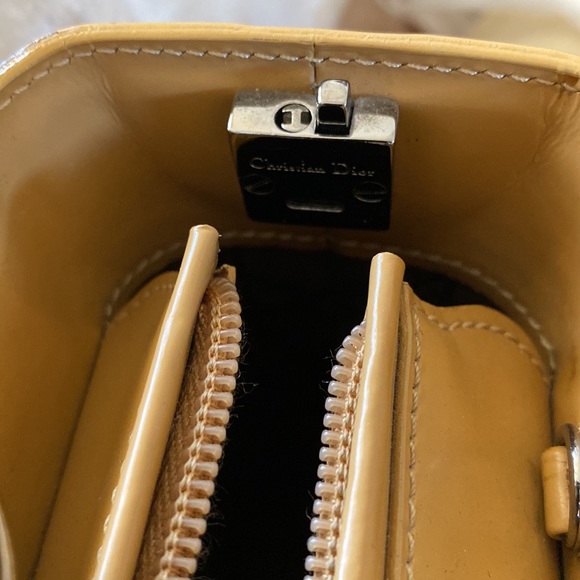 Christian Dior Malice bag in beige leather with gun metal tone hardware - Picture 9 of 14